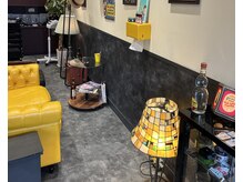 こだわった店内です