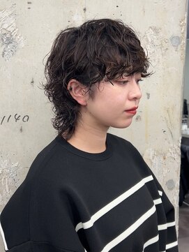 ガルテ(GARTE) ショートウルフカット/韓国風ウルフヘア/顔周りレイヤーカット