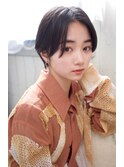 くびれショート/ハンサムショート/小顔ショートボブ/大人ボブf