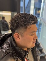 エアー 銀座タワー(AIR)&nbsp;メンズパーマ/ハイライト/メッシュ/刈り上げ/フェード/ブリーチ