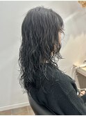 ボブパーマプードルパーマレディースパーマニュアンスパーマ奥東