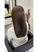 ☆オリーブベージュ×髪質改善トリートメント