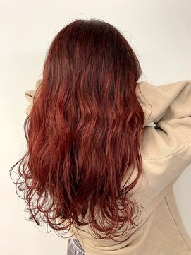 アルメリア 池袋(Arumeria) ブリーチなしダブルカラーレッドブラウン10代20代