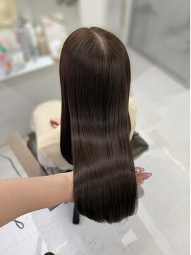 ハピネス 梅田茶屋町店(HAPPINESS) 韓国風/レイヤーカット/顔周り/顔まわり/髪質改善/ベージュ