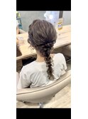 #編みおろし