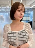 レイヤー/ネビージュ/韓国ヘア/イメチェン/縮毛矯正/中野/