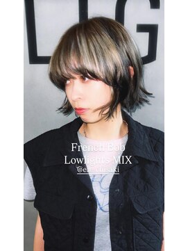 マージュ ギンザ(marju GINZA) 外国人風フレンチボブ/ミックスカラー/ローライト