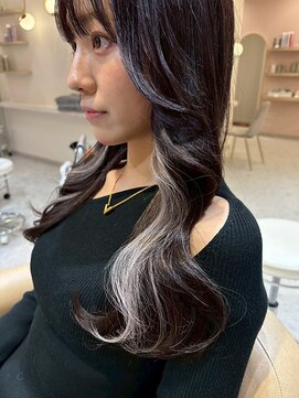 アンククロス 青山店(ANKH CROSS) インナーカラー/アッシュ/巻き髪/韓国風