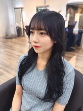 カーフリヘア ウル 千葉店(Kahuli hair Ulu) くびれスタイル　韓国ヘア 暗めカラー