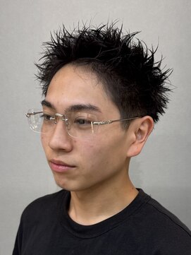 スタンド 博多(STAND) スパイキーショート/短髪パーマ/ピンパーマ