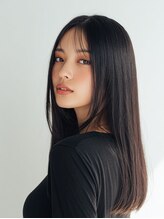 Lsuriiの髪質改善トリートメントで艶のある縮毛矯正&白髪染め*[横浜駅/髪質改善ストレート/酸性ストレート]