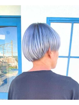 ヘアーメイク コラソン(hair make corazon) 韓国マッシュスペインカールニュアンスパーマスパイキーショー