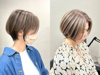 スラッシュ ホワイト(SLASH white)の写真/年齢を重ねても、髪はもっと自由に美しく。白髪ぼかしで叶える、大人女性のための上品カラー◇