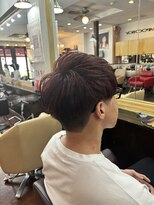 シャンプーボーイアネックス(SHAMPOO BOY Annex)&nbsp;メンズマッシュ　レッドブラウン　佐世保