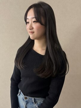 ミリ 奈良店(mm) グレージュ/暗髪/近鉄奈良/学割/顔まわり/髪質改善/赤み消し