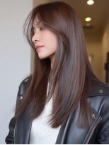 プロデュース 淵野辺店(Produce)&nbsp;ハイライトブリーチダブルカラーレイヤーカットくびれレイヤー