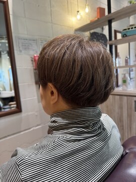 チアー ヘアリラクゼーション(cheer HAIRRELAXATION) 刈り上げマッシュショート