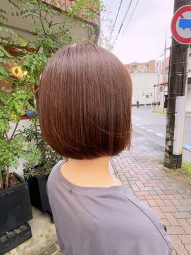 ヘアーラボ ハチ(HAIR LABO HACHI) イメチェンヘアスタイル/ボブ×アッシュブラウン