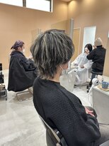 ジジ インターパーク 宇都宮(Gigi)&nbsp;メンズカット/メンズウルフ/メンズハイライト/メッシュ