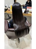 髪質改善ストレート×髪質改善トリートメント
