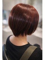 アコロン(acoron)&nbsp;艶髪ショートボブ/レッドピンク/髪質改善トリートメント