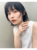 抜け感ショートボブで叶える今っぽスタイル