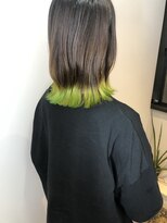 トイトイトイ(toi toi toi) ミディアム ポイントカラー きみどり