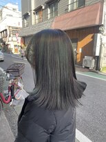 ハイレート ウニクス川越店(Hairate)&nbsp;ハイライトカラー×切りっぱなしボブ