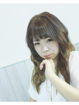 クラス リノ(CLASS lino) なみなみ巻のバレイヤージュアッシュ♪