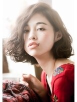 オハナ(ohana)&nbsp;【ohana/表参道】おしゃれ可愛い♪無造作甘辛MIXボブ。