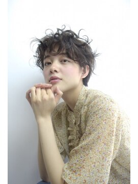 メゾンドイギー(MAISON de IGGY) 【IGGY表参道】透明感×カーリーショート＃エアリー＃グレージュ