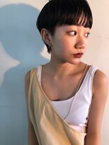 カフネ ジュントス ヨロ(Cafune' juntos YOLO)&nbsp;《Cafune/YOLO》大人マッシュショート×地毛風スロウカラー