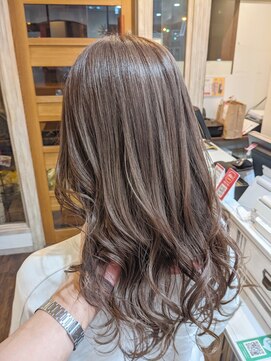 ボアップ 新居浜店(boappu) ＃ミルクティー＃グレージュ＃ダブルカラー＃外国人風カラー