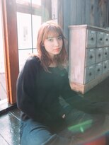 ディバイン ティエドゥール お花茶屋(divine tiedeur)&nbsp;オレンジブラウンミディ