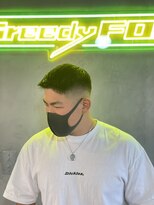 グリーディーフォックス 代々木(Greedy FOX) かき上げヘア/サイドパート/韓国マッシュ/フェードカット/代々木