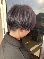 リラシー ヘアーアンドビューティー 龍ケ崎店(RELASY hair&beauty) パープルブラックカラー【イルミナカラー龍ケ崎】