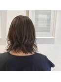 アースカラーケアブリーチハイライト外ハネボブ/横浜