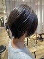 パプスドコワフュール 甲子園口店(Pap's de coiffeur)&nbsp;丸みショートボブ