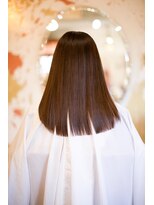 スリースリーナイン ヘアーアンドメイク(339 hair&make)&nbsp;ダメージが少ないと、乾かすだけでここまでキレイになります