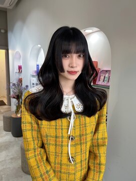 ボタン ハカタ(VOTAN hakata) 【柿本真優】顔まわり/暗髪/艶ヘア/地毛風カラー