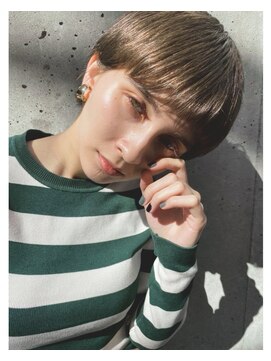 エムスラッシュ 表参道(M.SLASH) 表参道/カットが上手い/カーキグレージュ/ボブ/大人ハイライトs2