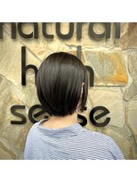 ナチュラルハイセンス 本店(natural high sense)&nbsp;内巻きボブ×縮毛矯正　似合わせカット/町屋駅