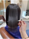 縮毛矯正×艶ストレート
