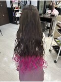 グラデーションカラー ピンク