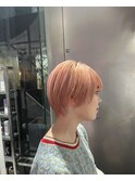 福岡 ブリーチ ベージュ グレージュ ダブルカラー ハイライト