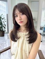 エレリー 栄店(EleRe) 【EleRe】レイヤーカット×ルミナスカラー53