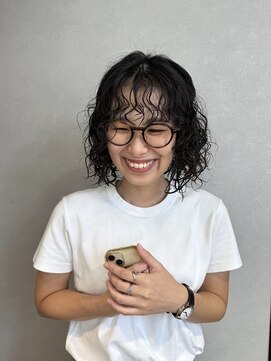 ハイル(KHAIR) 《ミックスボブパーマ◯/ yuu 》