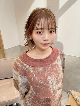 スニュウ(snuw) レイヤーカット/透明感カラー