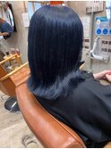 ラベンダー×ネイビー