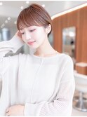 韓国風レイヤーカット髪質改善ダブルカラー透明感カラー